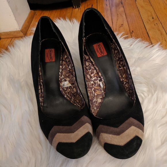 Missoni for Target Chevron Heels - Picture 2 of 7